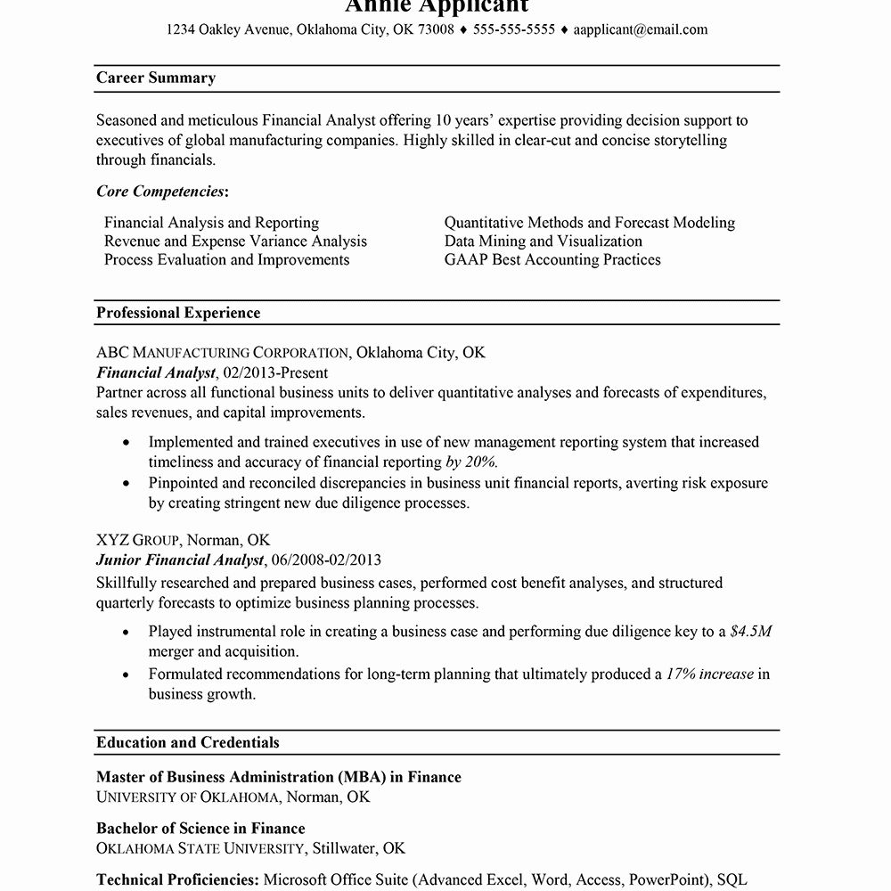 Should A Resume Be One Page Only My Or Two More Than ...