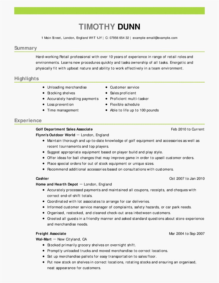 Should I Put A Picture On My Resume Unique Entry Level ...