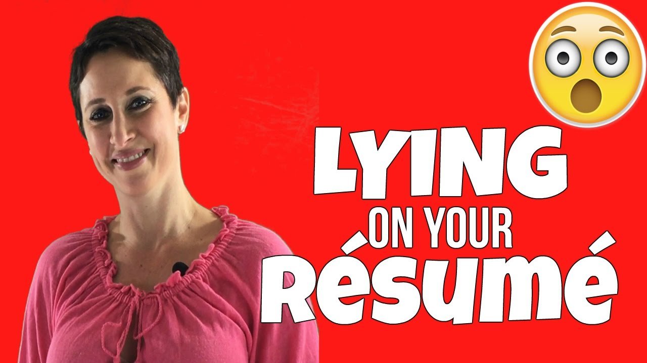 SHOULD YOU LIE ON YOUR RESUME?!