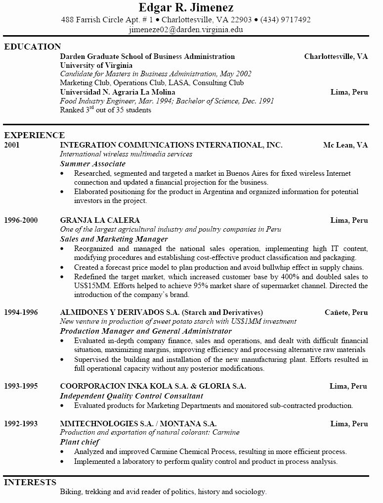 Strong Resume Headline Examples Fresh Examples Good ...