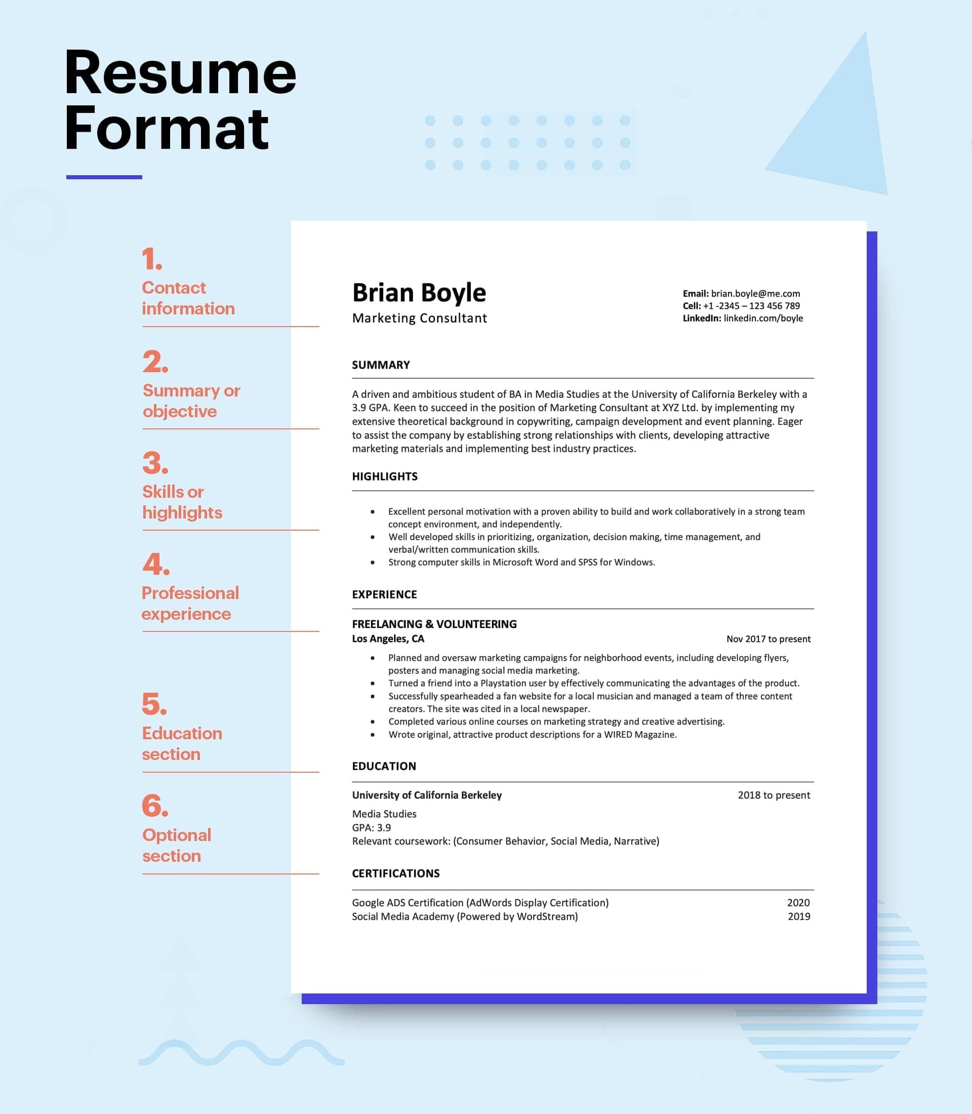 The Most Effective Resume Format in 2021 [Pros and Cons]  Resumeway