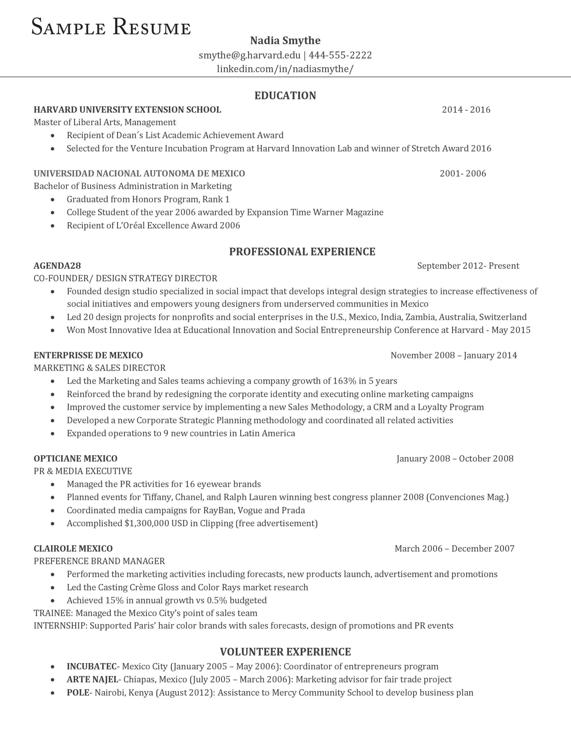 This is what a perfect resume looks like, according to ...