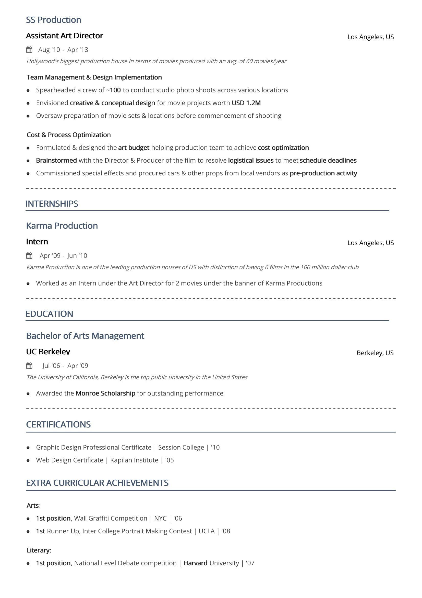 Two Page Resume Template Innovative Two Page Resume format ...