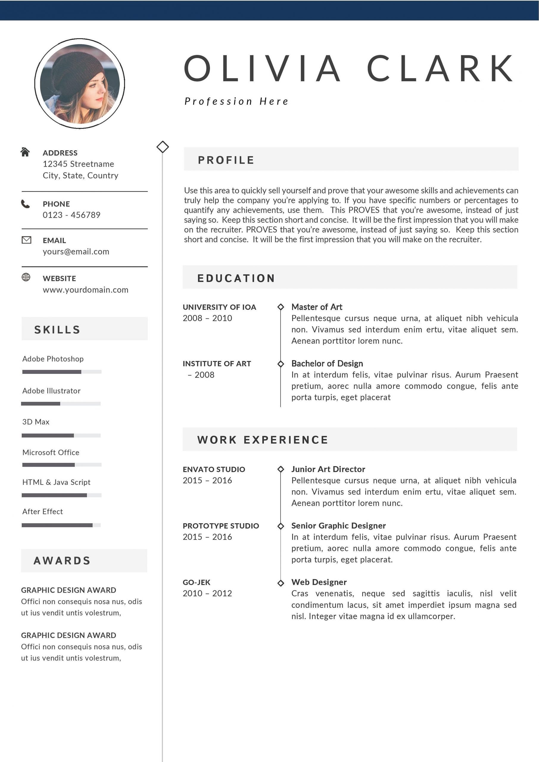 Update Resume For Business