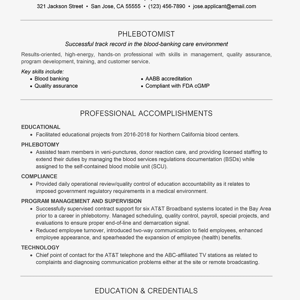 What is a Functional Resume?