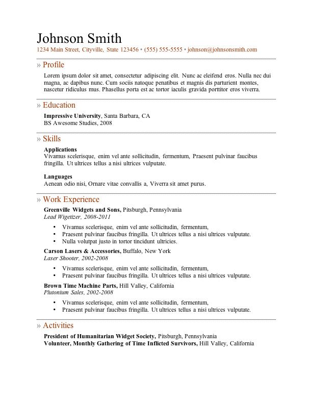 What to put on resume for temp agency