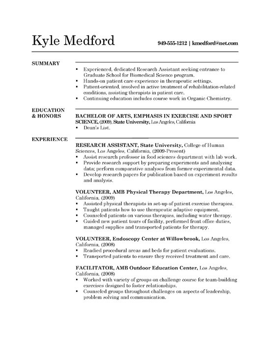 What To Put Under Objective On A Resume / Resume Sample ...