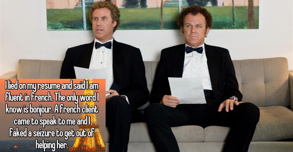 Whisper Confessions: 15 People Who Were Caught Lying On Their Resumes